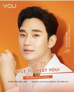YOU Beauty Hadirkan Aktor Korea Kim Soo Hyun di Indonesia
