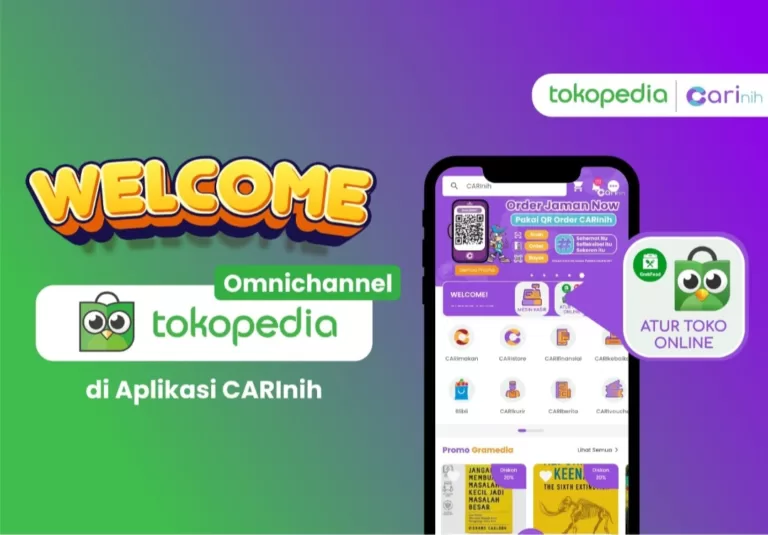 Fitur Atur Toko Online Tokopedia di CARInih