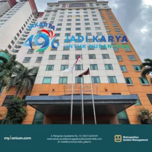 Hotel Arcadia by Horison Mangga Dua menyemarakkan HUT Jakarta