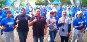 Kadisparbud Dan PHRI Kota Bogor Berikan Apresiasi Kepada Padjadjaran Suites Resort & Convention Hotel, Gelar Senam Sehat Bareng Entrasol, Bagi-bagi 1541 Cup Teh Walini