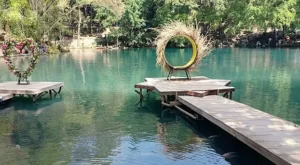 Telaga Biru Cicerem Kuningan Rekomendasi Wisata Alam