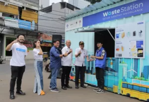 Rekosistem Resmikan Waste Station RDTX Place 