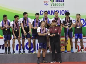 Menpora Dito Tutup SEA VLeague 2023, Bangga Indonesia Juara