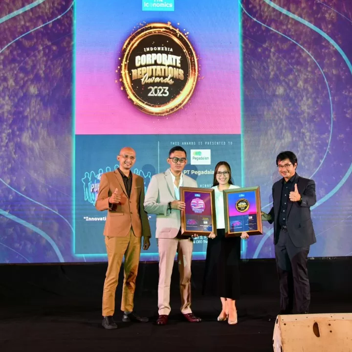 Pegadaian Raih Penghargaan Corporate Reputation Awards 2023