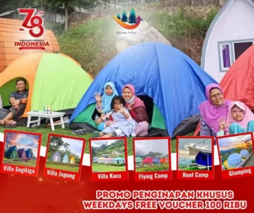 Nirvana Valley Resort Tawarkan Promo Spesial Menyambut Kemerdekaan RI Ke-78 