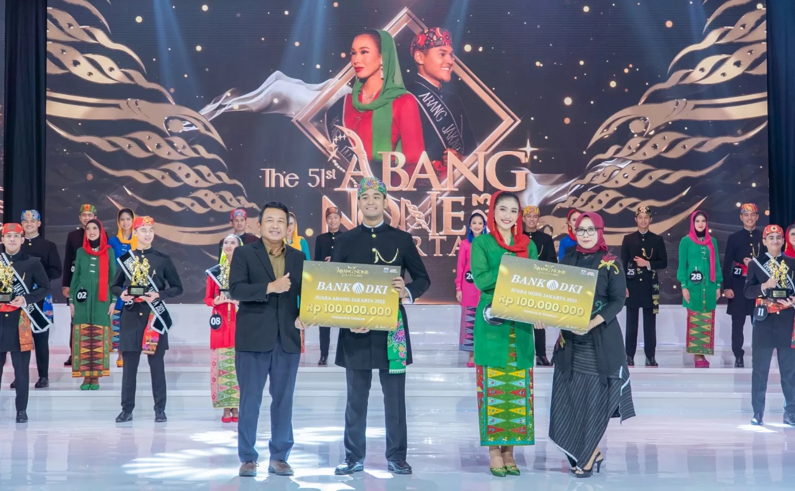 Bank DKI Berikan Apresiasi Finalis Abang None Jakarta 2023