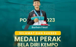 Burhan Fauzi, Siswa MAN 1 Malang Raih Perak Shorinji Kempo Popnas 2023