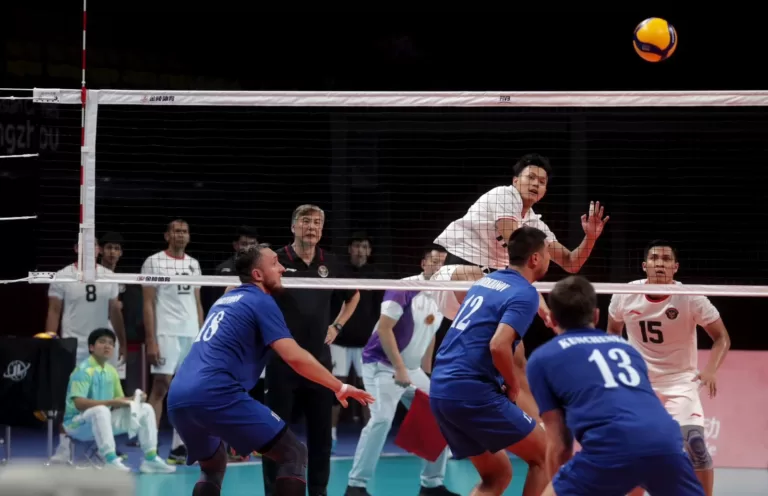 Tim Voli Putra Indonesia Melaju ke Perebutan Peringkat Tujuh Asian Games 2022 Hangzhou, Menang Atas Kazakhstan 3-2