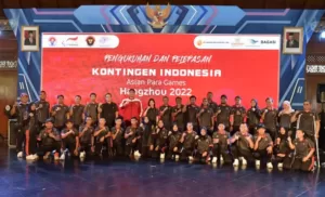 Menpora Dito Kukuhkan Dan Lepas Kontingen Indonesia Untuk Asian Para Games 2022 Hangzhou