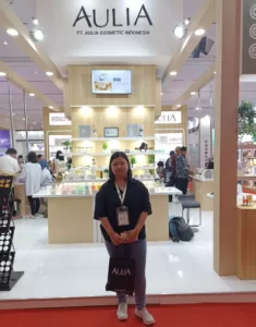 PT Aulia Cosmetic Indonesia Hadir di Cosmobeaute 2023 JCC Senayan