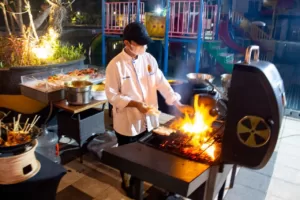 American BBQ Dinner Di YuGo Restaurant Vega Hotel Gadinh Serpong