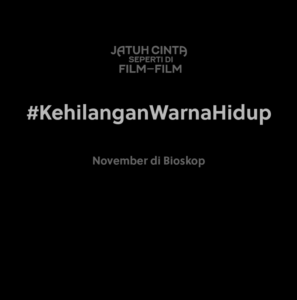 Jatuh Cinta Seperti di Film Film Bercerita Lewat First Look Dua Tokoh Utamanya