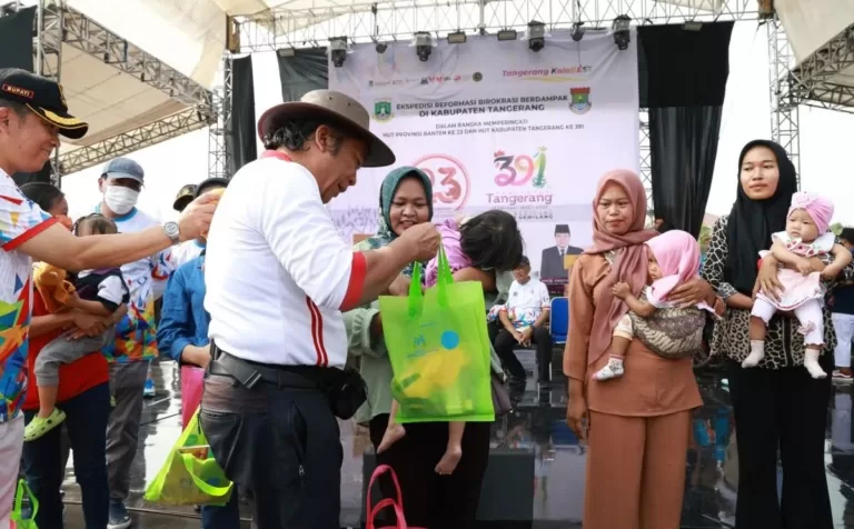 Pemprov Banten Salurkan Paket Bantuan Pangan Bergizi Guna Atasi Stunting