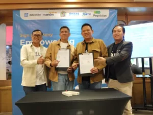 Jatelindo dan Bank Mandiri Teken MOU 