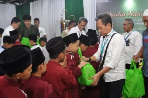 Rayakan Maulid Nabi Muhammad SAW 1445 H, Pegadaian Kanwil VIII Jakarta 1 Berikan Santunan Anak Yatim
