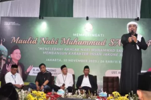 Rayakan Maulid Nabi Muhammad SAW 1445 H, Pegadaian Kanwil VIII Jakarta 1 Berikan Santunan Anak Yatim