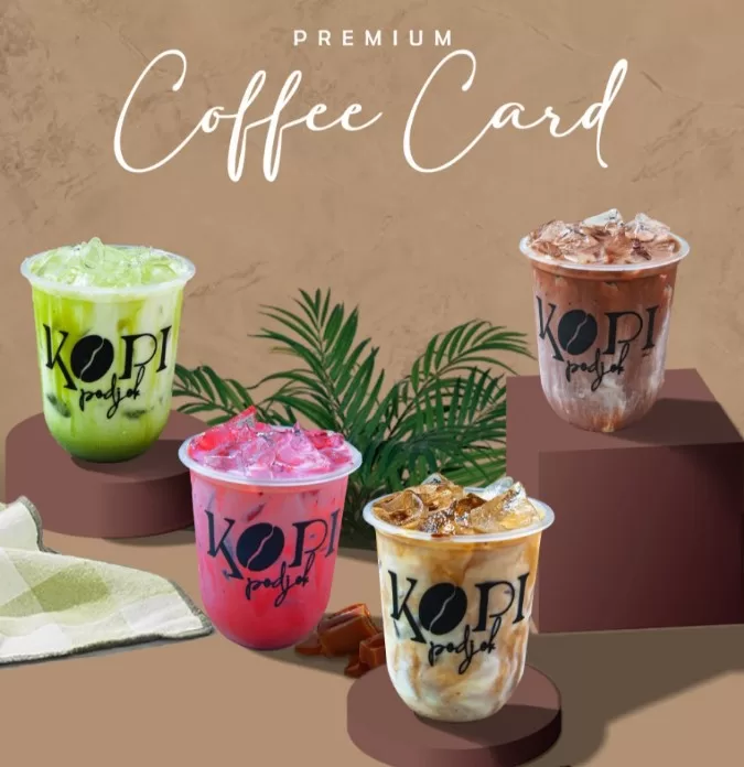 Premium Coffe Card Kopi Podjok Di Padjadjaran Suites Resort & Convention Hotel Bogor