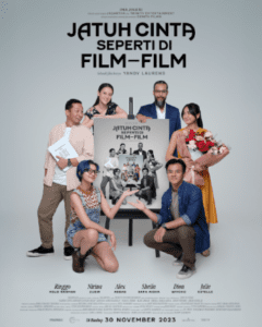 Jatuh Cinta Seperti di Film-Film (JESEDEF) Tayang di Bioskop 30 November Hadirkan Special Screening di JAFF dan 7 Kota Lainnya