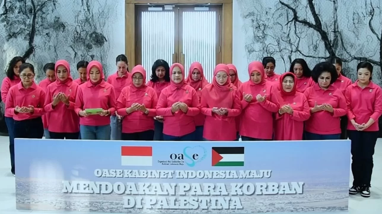Sampaikan Simpati untuk Palestina, Ibu Iriana: Hentikan Perang, Ciptakan Kehidupan Damai