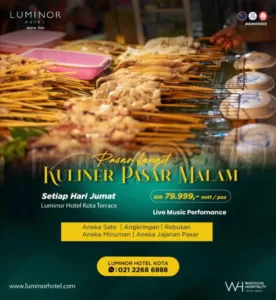 Pasar Langit: Pesta Kuliner Ala Pasar Malam Di Luminor Hotel Kota