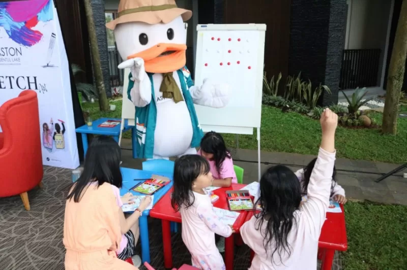 Sketch Art Menggandeng Toto BS & VR Games Ramaikan Aktivitas Liburan Sekolah di ASTON Sentul Lake Resort & Conference Center