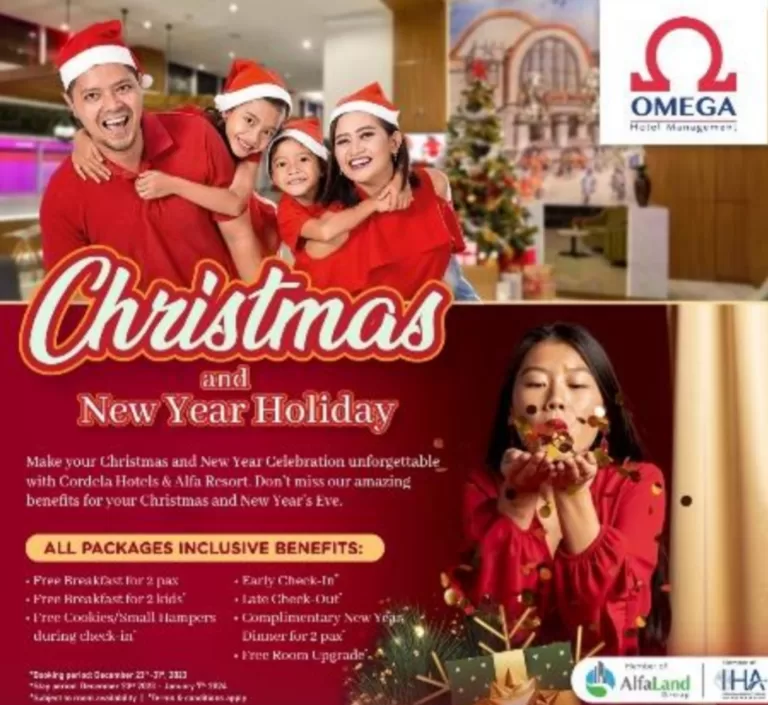 Natal Dan Tahun Baru Bersama Jaringan Hotel Omega Hotel Management