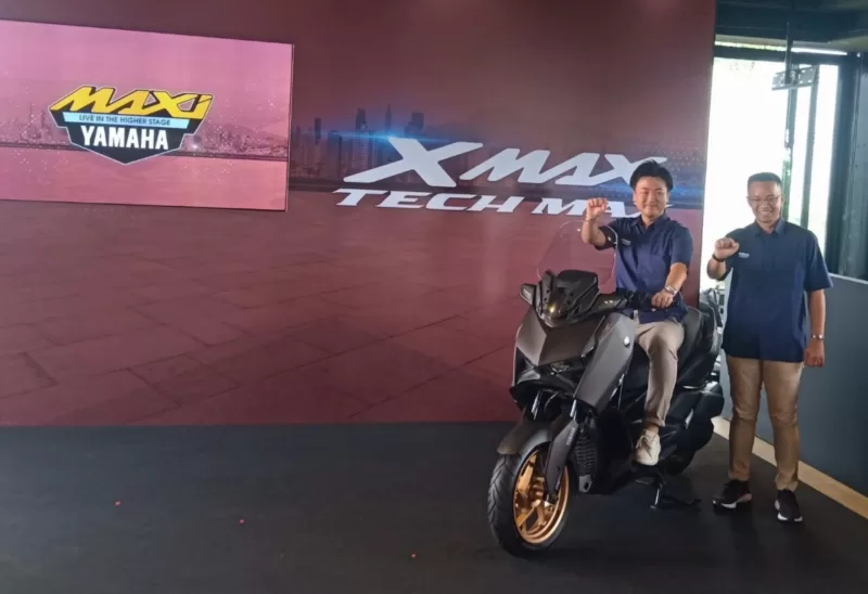 Yamaha Luncurkan Varian XMAX 250 TechMAX