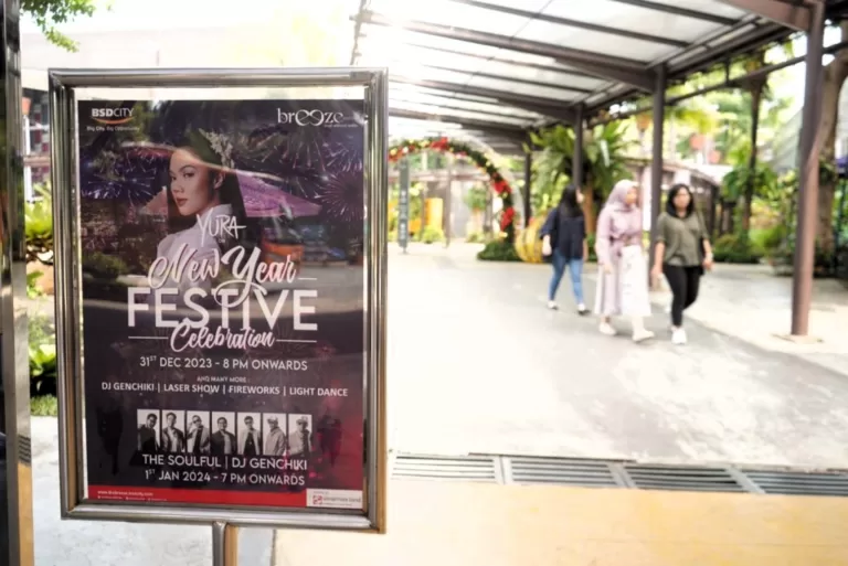 Rayakan Tahun Baru 2024, The Breeze BSD City Gelar New Year’s Festive Celebrations