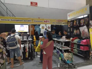KaosUnisex Berpartisipasi Dalam Gelaran BigBang 2023 Lalur, di Jiexpo Kemayoran