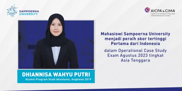 Lulusan Sampoerna University Pecahkan Rekor Skor Tertinggi di Asia Tenggara Pada Penghargaan Bergengsi AICPA-CIMA