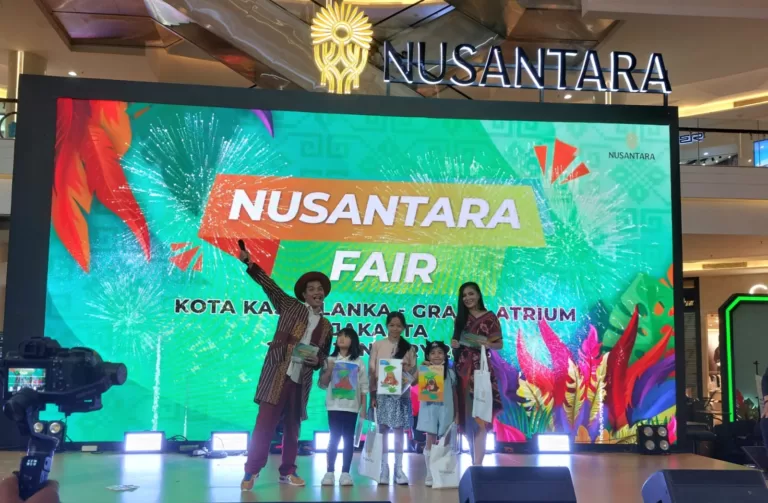 Nusantara Fair 2024, Puluhan Anak Antusias Mengikuti Kids Art Coloring