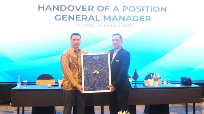 Hotel Aston Cluster Banten Merayakan Serah Terima Jabatan General Manager dengan Keberhasilan