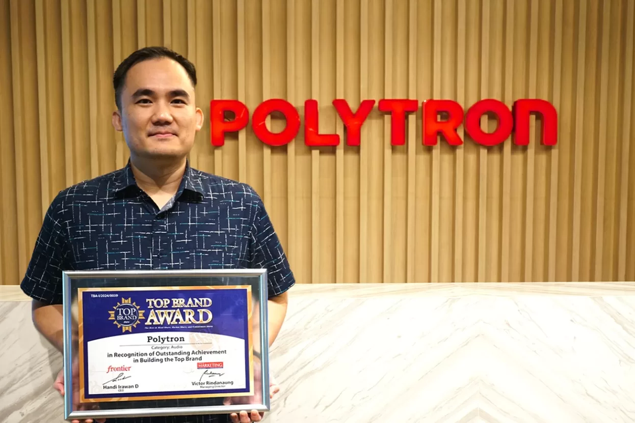 Konsistensi Kualitas Dan Terobosan Inovasi Mengantarkan Audio POLYTRON Meraih Top Brand 2024