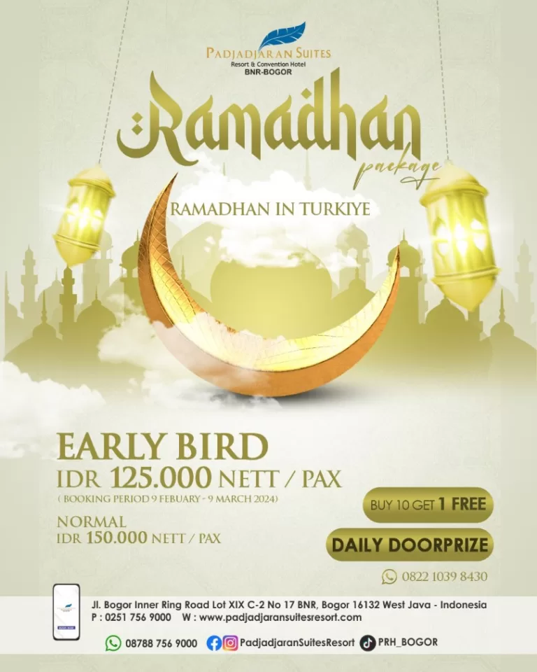 Ramadhan In Turkiye, Paket Iftar Padjadjaran Suite Resort & Conference Hotel Selama Bulan Ramadhan