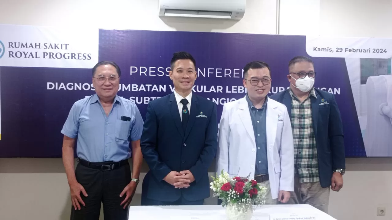 Rumah Sakit Royal Progress Terapkan Teknologi Medis Digital Subtraction Angiography (DSA) Untuk Diagnosa Sumbatan Vaskular Yang Lebih Akurat