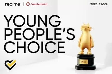 realme Dinobatkan Sebagai Young People's Choice oleh Lembaga Riset Counterpoint
