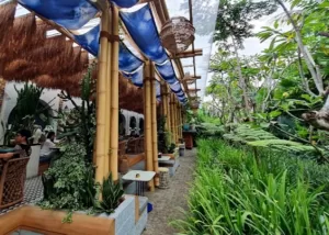 Konsep Mewah Padi Resto Bogor Suguhkan Suasana Ubud
