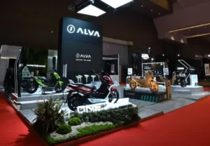 Kerja Sama ALVA dan Dus Duk Duk Hiasi Booth IIMS 2024