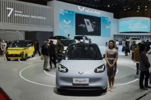 Wuling Tampilkan Eksterior Dan Interior Cloud EV Pertama Kali ke Publik di IIMS 2024