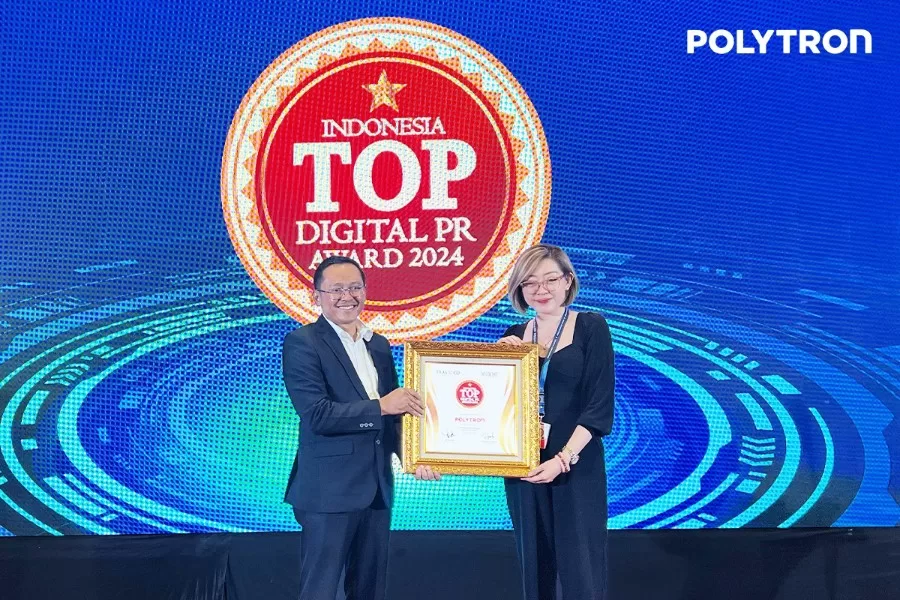 Kualitas Tanpa Kompromi! Dispenser Hydra Polytron Raih Penghargaan Bergengsi Indonesia Top Digital PR Award 2024