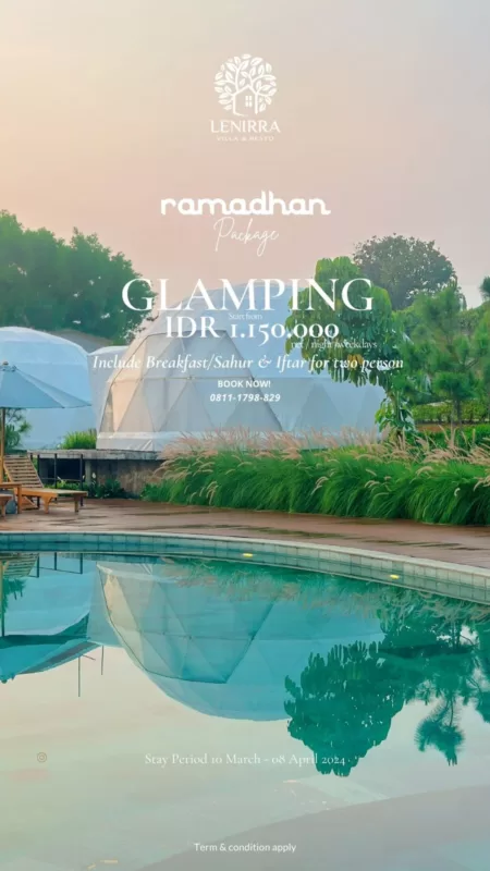 Paket Ramadan Iftar "Burahol Jilid 11" Dan Menginap Lenirra Villa and Resto Bogor