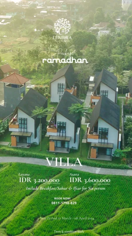Paket Ramadan Iftar "Burahol Jilid 11" Dan Menginap Lenirra Villa and Resto Bogor