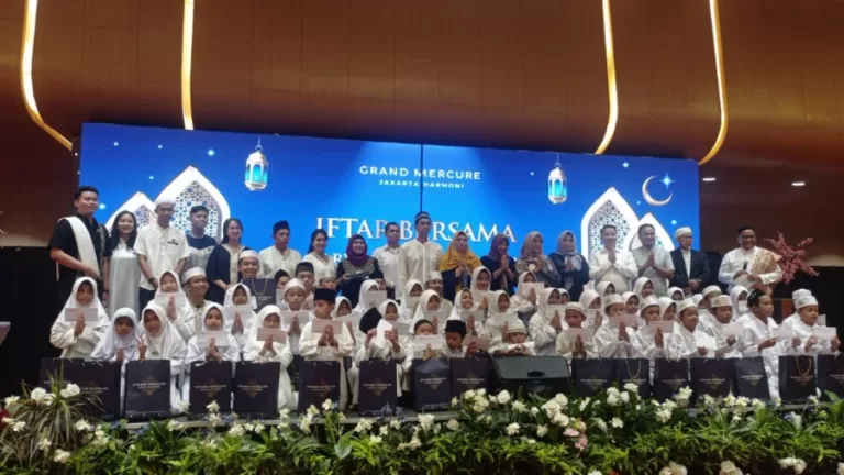 Grand Mercure Jakarta Harmoni Rayakan Bulan Ramadan Hari Pertama bersama Media dan Yayasan Yatim Piatu Rasulullah