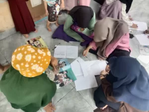 Geliat Taman Baca Putra Bangsa Volume 2 Sukses Di Selenggarakan, Kendati Hujan Tidak Mematahkan Semangat Anak-anak