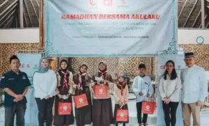 Akulaku Finance Indonesia Gandeng Baznas Jalankan Program CSR Di Sekolah Kami