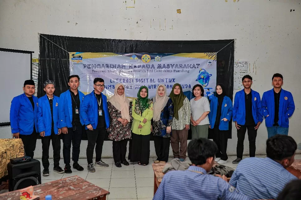 Kegiatan Seminar Wirausaha Muda Dalam Rangka Pengabdian Kepada Masyarakat Oleh Mahasiswa UNPAM Prodi Ekonomi Syariah