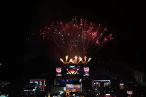 Pesta Kembang Api Semarakkan Momen Idul Fitri di Jakarta Lebaran Fair