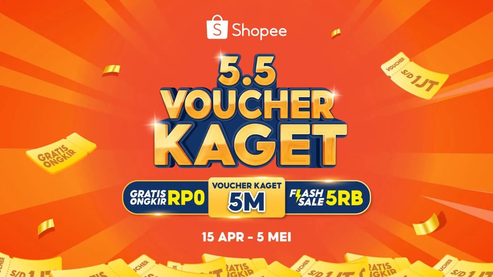 Ide Aktivitas Seru untuk Mengembalikan Semangat Pasca Liburan Melalui Kampanye Shopee 5.5 Voucher Kaget