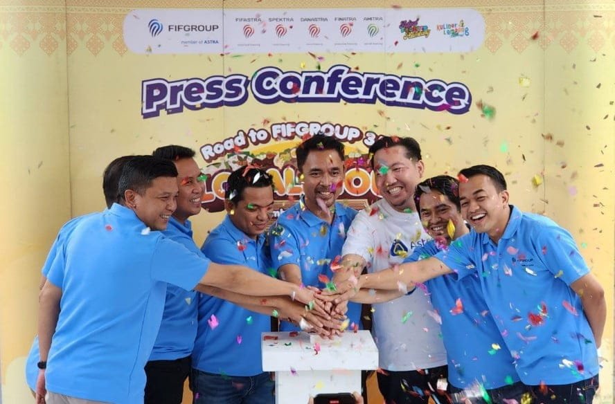 Sambut HUT Ke-35, FIFGROUP Jadi Sponsor Utama Kuliner Lampung Festival 2024