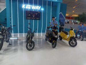 Line Up Terbaru KEEWAY EV Hadir Ramaikan Pameran Periklindo Electric Vehicle Show 2024